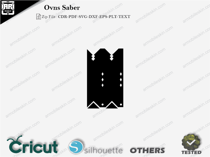 Ovns Saber Skin Template Vector