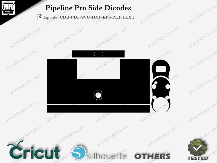 Pipeline Pro Side Dicodes Skin Template Vector