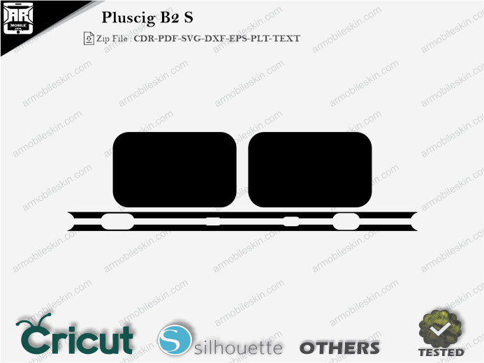 Pluscig B2 S Skin Template Vector