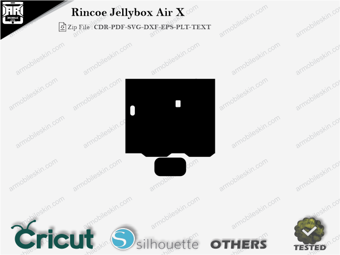 Rincoe Jellybox Air X Skin Template Vector