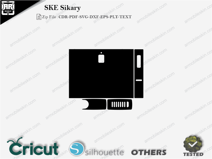 SKE Sikary Skin Template Vector