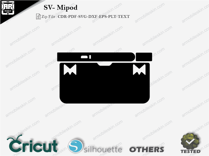 SV- Mipod Skin Template Vector