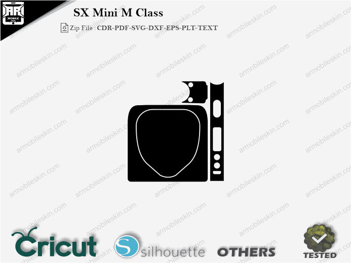 SX Mini M Class Skin Template Vector