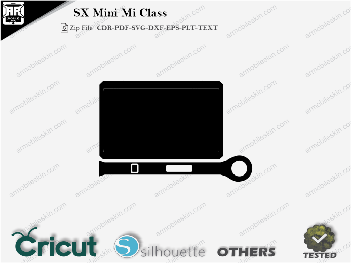 SX Mini Mi Class Skin Template Vector