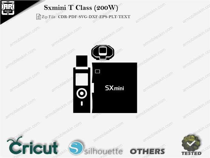 SXmini T Class (200W) Skin Template Vector