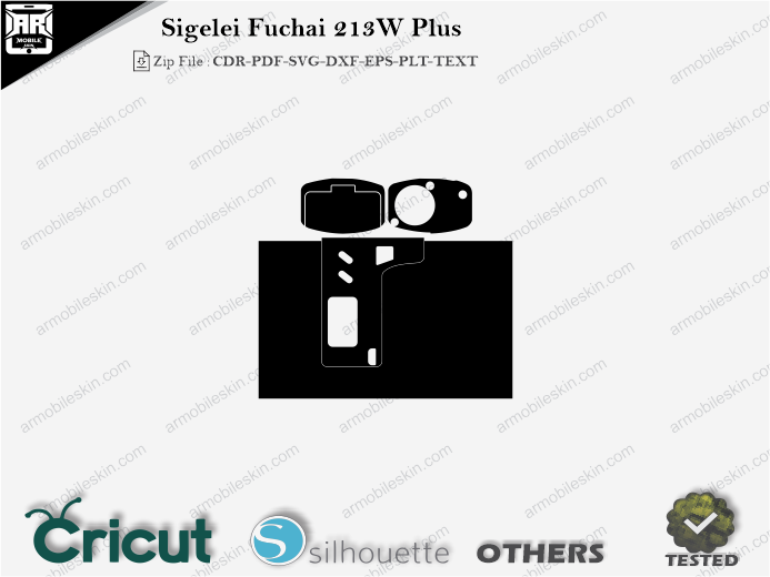 Sigelei Fuchai 213W Plus Skin Template Vector