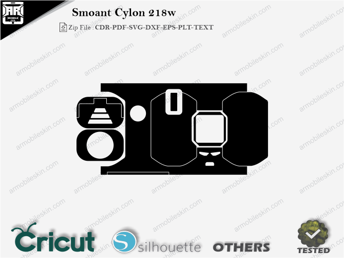 Smoant Cylon 218w Skin Template Vector