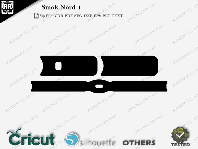 Smok Nord 1 Skin Template Vector