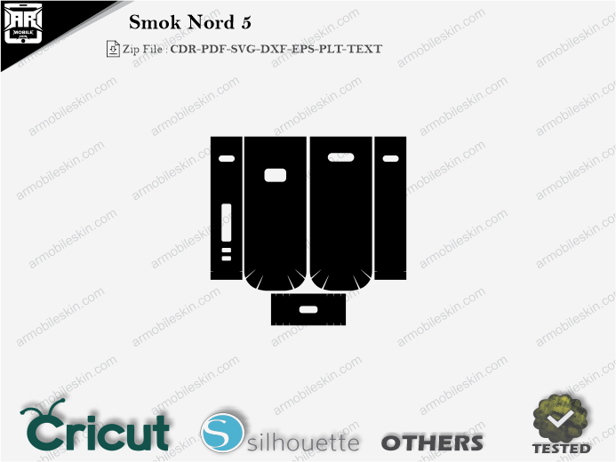 Smok Nord 5 Skin Template Vector