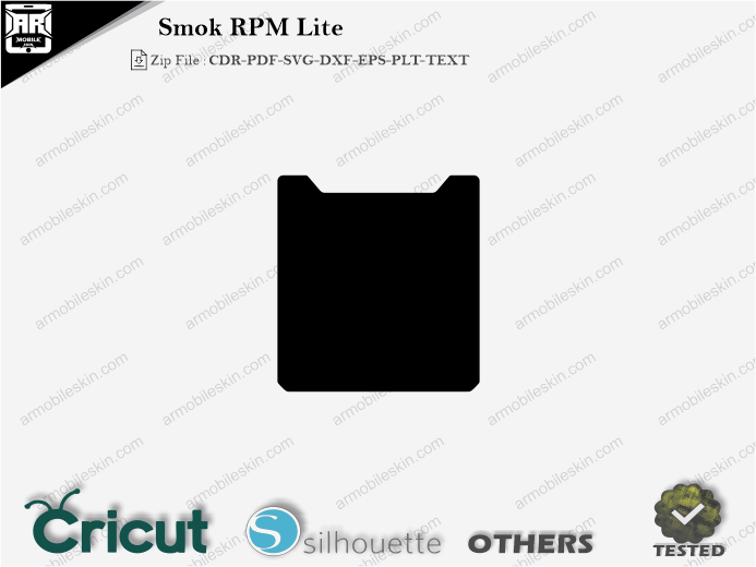 Smok RPM Lite Skin Template Vector