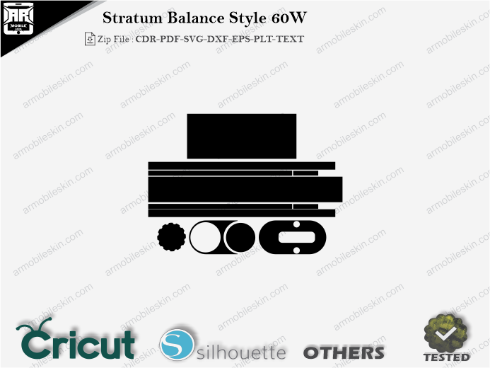 Stratum Balance Style 60W Skin Template Vector