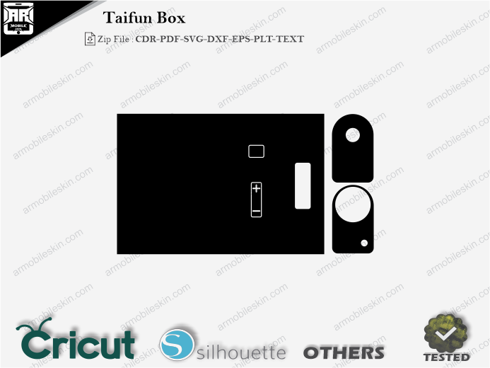 Taifun Box Skin Template Vector