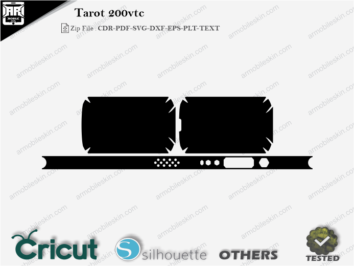 Tarot 200vtc Skin Template Vector