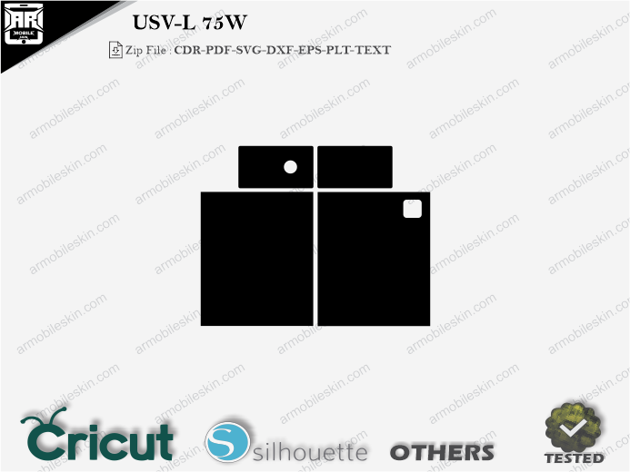 USV-L 75W Skin Template Vector