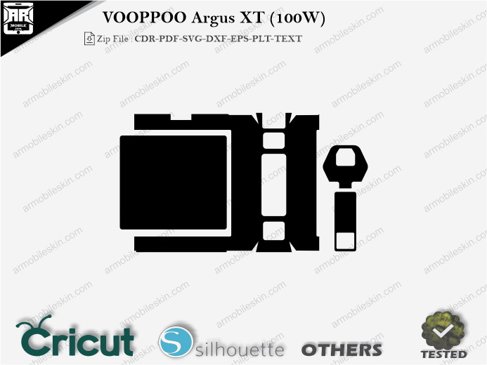 VOOPPOO Argus XT (100W) Skin Template Vector