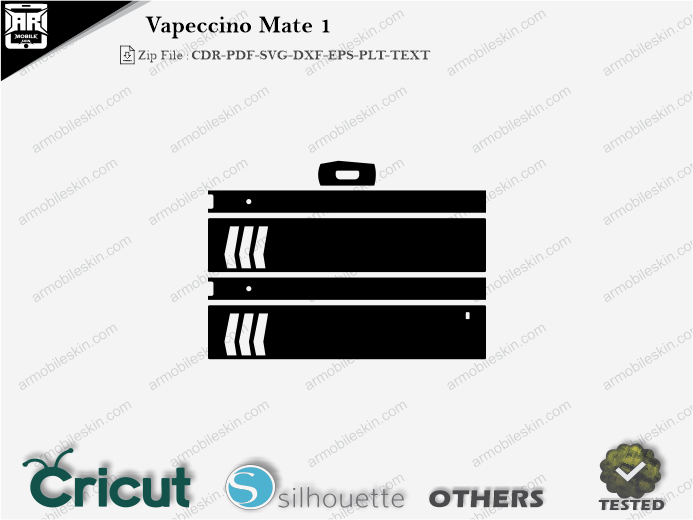 Vapeccino Mate 1 Skin Template Vector