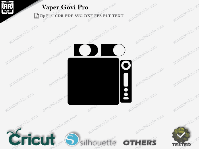 Vaper Govi Pro Skin Template Vector