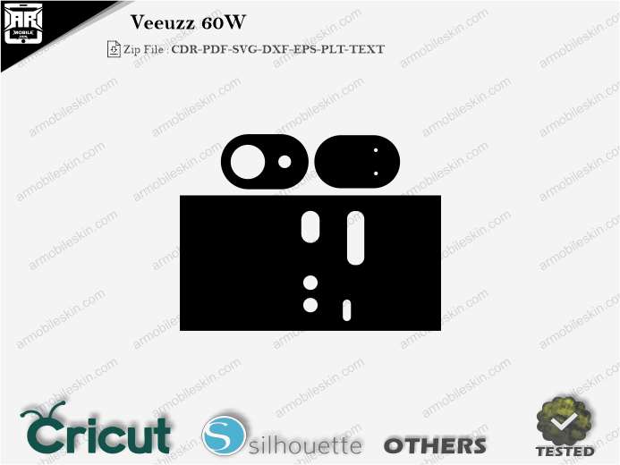 Veeuzz 60W Skin Template Vector