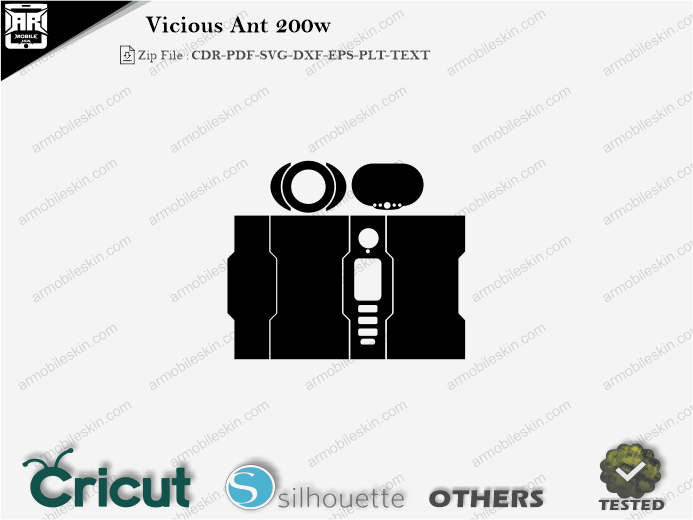 Vicious Ant 200w Skin Template Vector