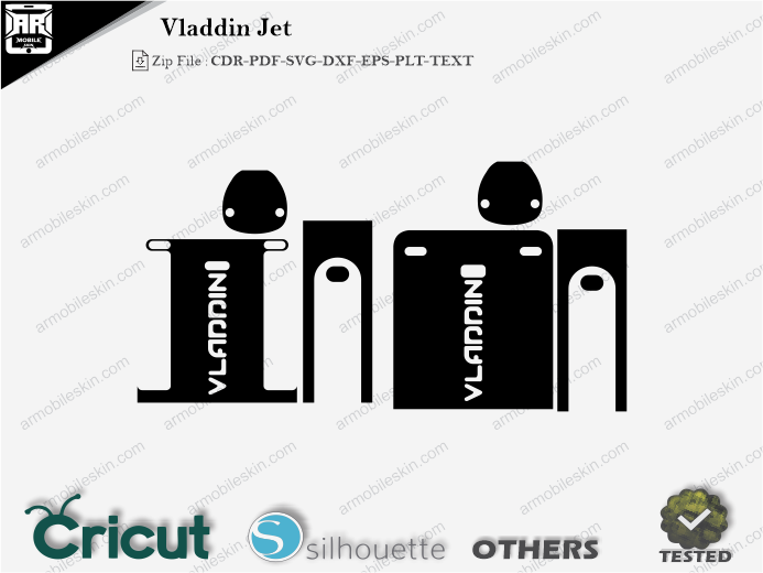 Vladdin Jet Skin Template Vector