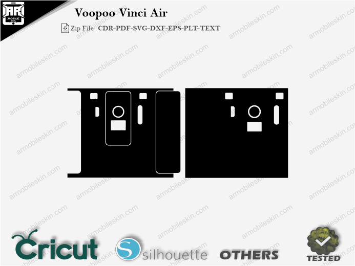 Voopoo Vinci Air Skin Template Vector