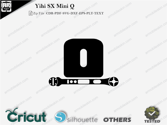 Yihi SX Mini Q Skin Template Vector