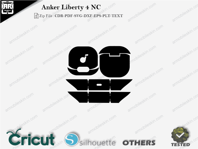 Anker Liberty 4 NC Skin Template Vector