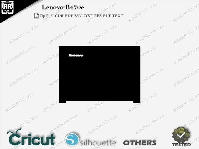 Lenovo B470e Skin Template Vector