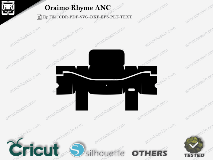 Oraimo Rhyme ANC Skin Template Vector