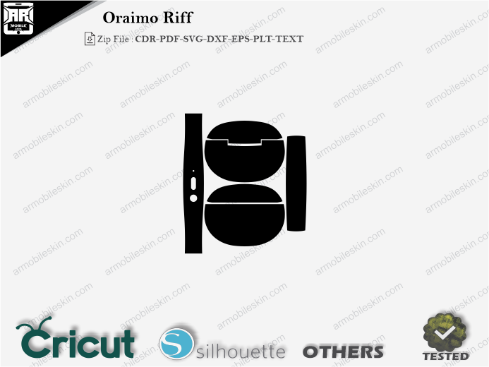 Oraimo Riff Skin Template Vector