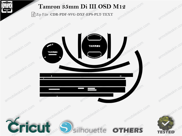 Tamron 35mm Di III OSD M12 Skin Template Vector