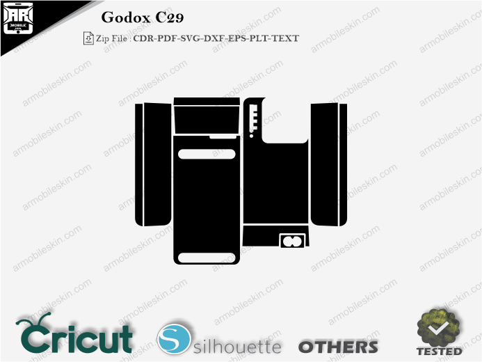 Godox C29 Skin Template Vector