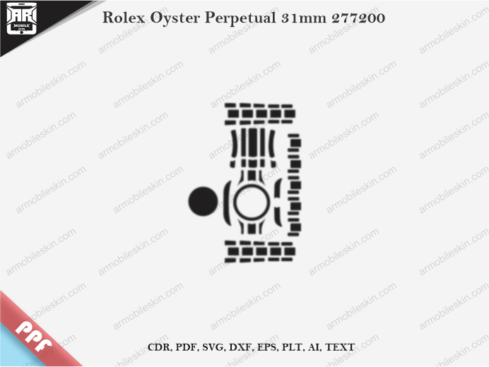 Rolex Oyster Perpetual 31mm 277200 PPF Cut Template