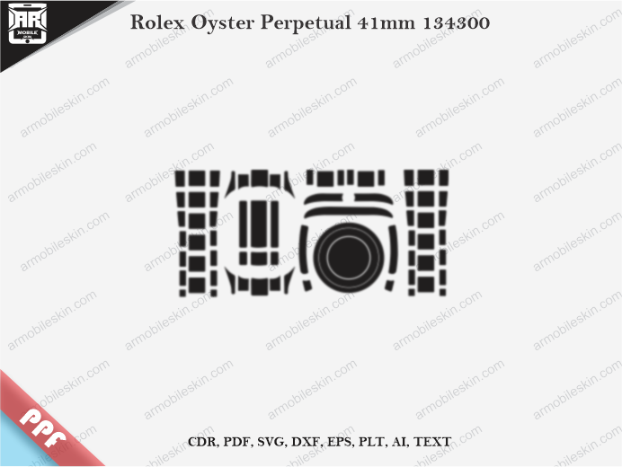 Rolex Oyster Perpetual 41mm 134300 PPF Cut Template