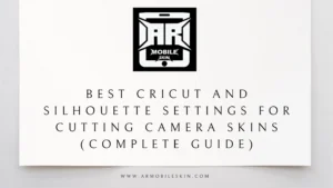 Read more about the article Best Cricut and Silhouette Settings for Cutting Camera Skins (Complete Guide)