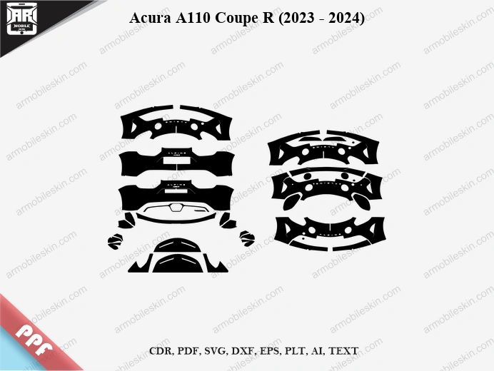 Acura A110 Coupe R (2023 – 2024) Car PPF Template