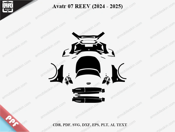 Avatr 07 REEV (2024 – 2025) Car PPF Template
