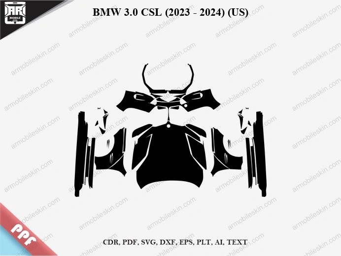 BMW 3.0 CSL (2023 – 2024) (US) Car PPF Template