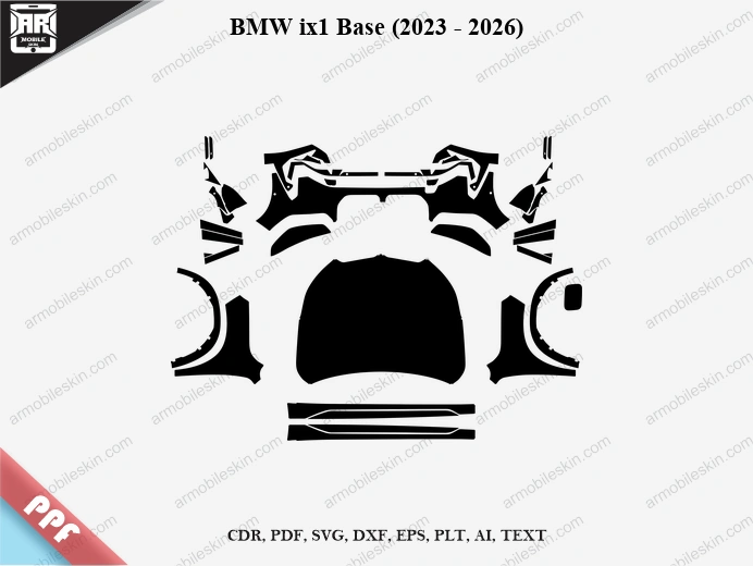 BMW ix1 Base (2023 – 2026) Car PPF Template