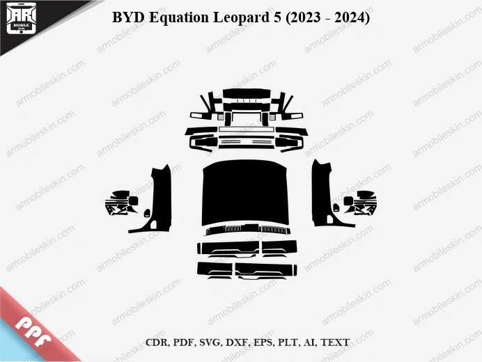 BYD Equation Leopard 5 (2023 – 2024) Car PPF Template