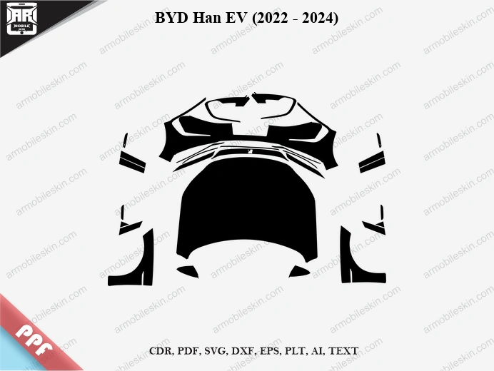 BYD Han EV (2022 – 2024) Car PPF Template