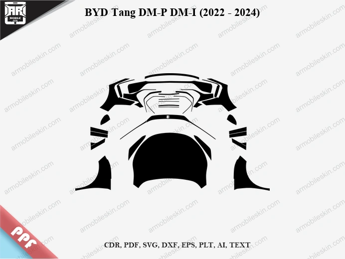 BYD Tang DM-P DM-I (2022 – 2024) Car PPF Template