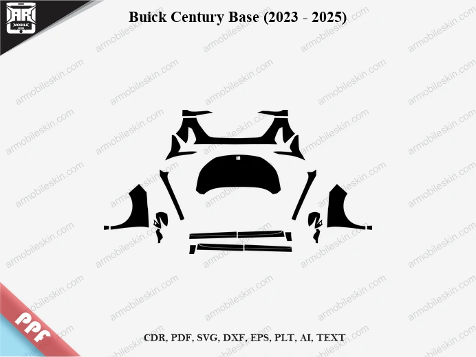 Buick Century Base (2023 – 2025) Car PPF Template