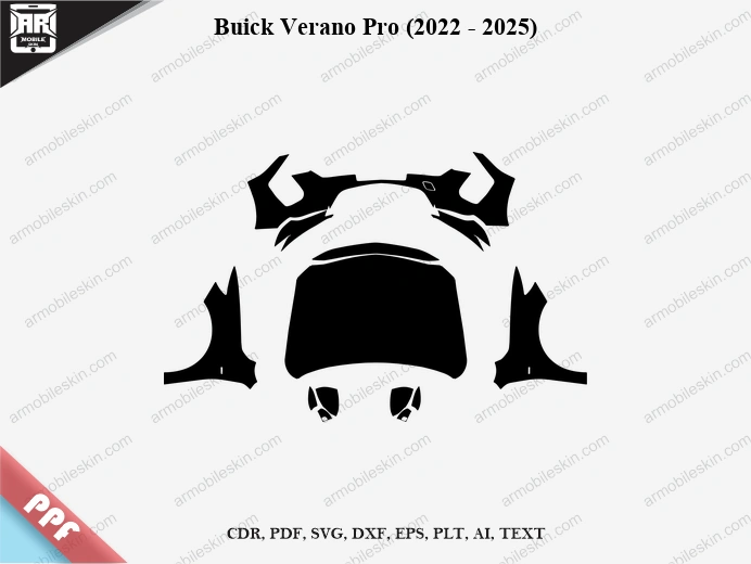 Buick Verano Pro (2022 – 2025) Car PPF Template