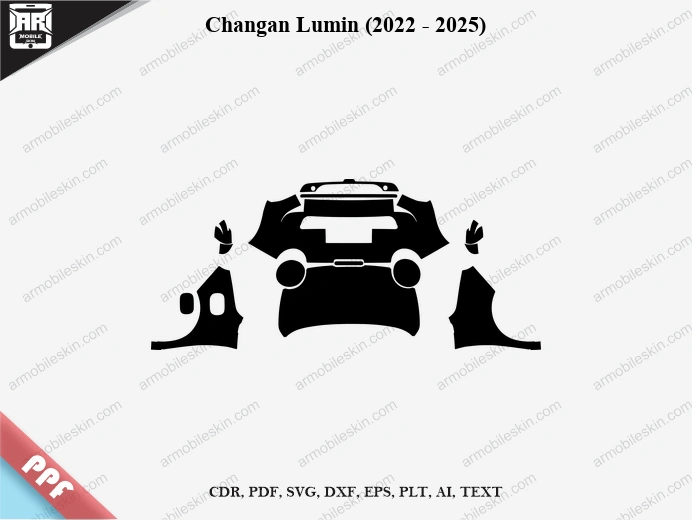 Changan Lumin (2022 – 2025) Car PPF Template