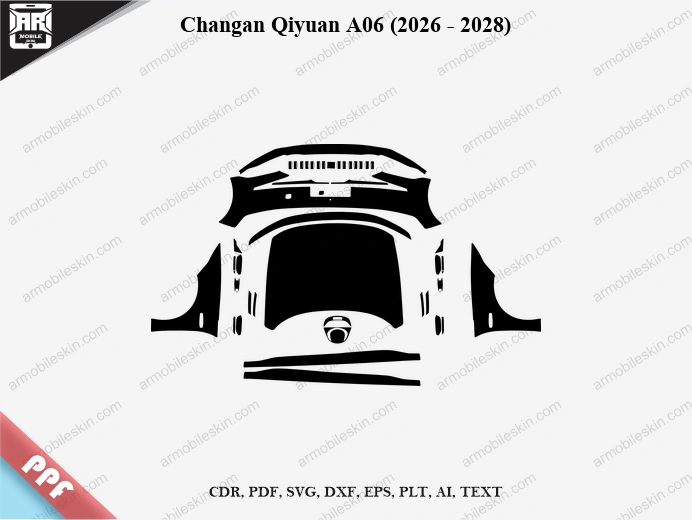 Changan Qiyuan A06 (2026 – 2028) Car PPF Template