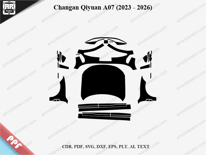Changan Qiyuan A07 (2023 – 2026) Car PPF Template