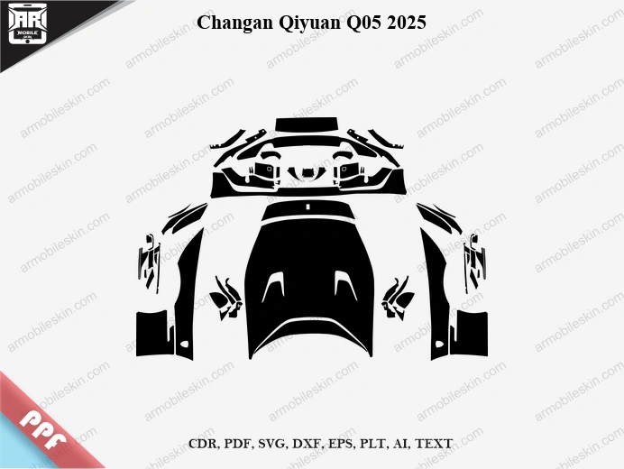 Changan Qiyuan Q05 2025 Car PPF Template