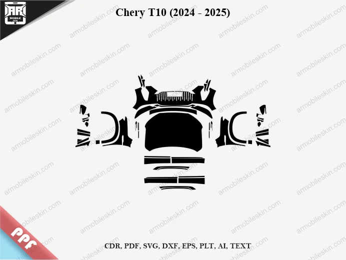 Chery T10 (2024 – 2025) Car PPF Template