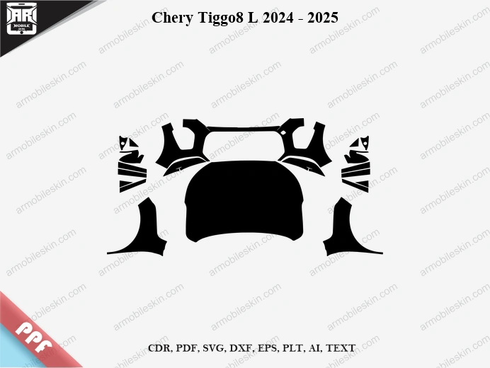Chery Tiggo8 L 2024 – 2025 Car PPF Template